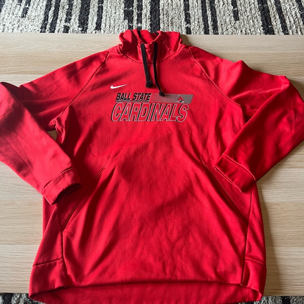 Ball State Cardinals Nike Hoodie L